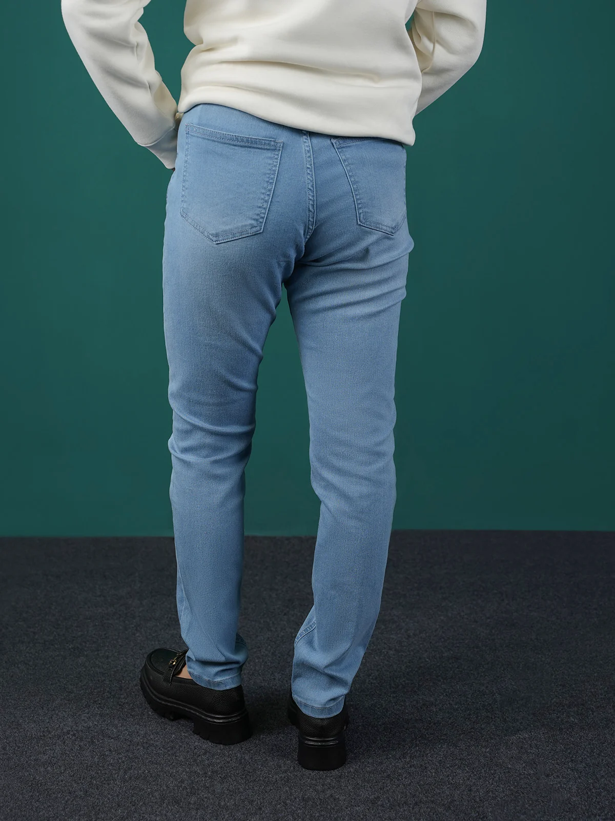 "ADAIR" Comfort Slim Fit Denim Pant - Image 4