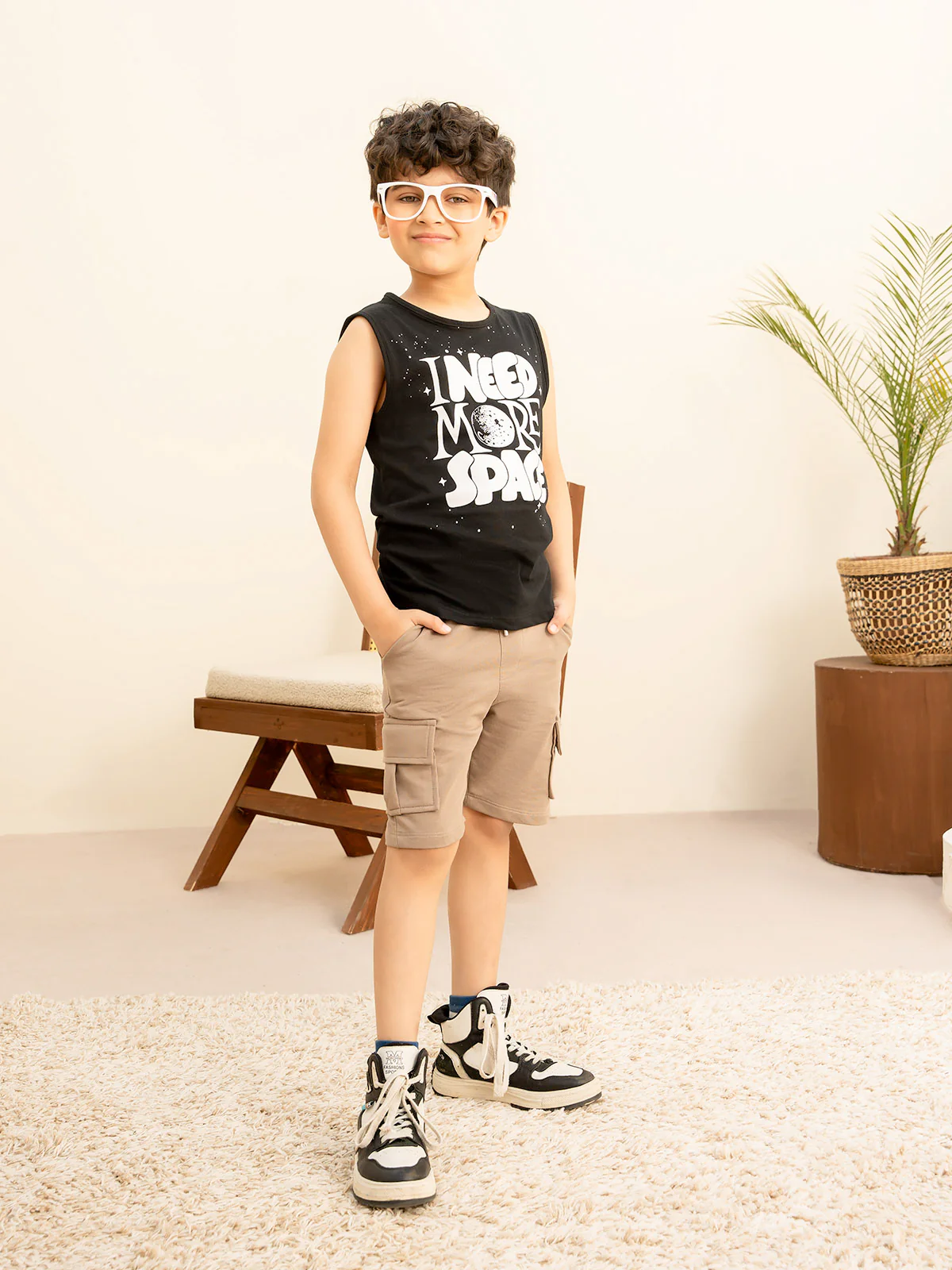 "ADEYA" Basic Graphic Tank Top