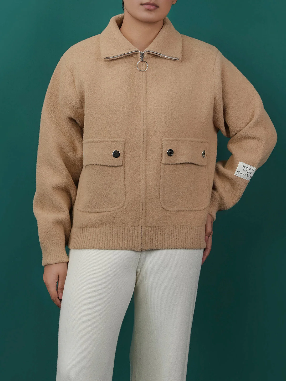 "ALAYJA" Warm and Comfy Fleece Jacket