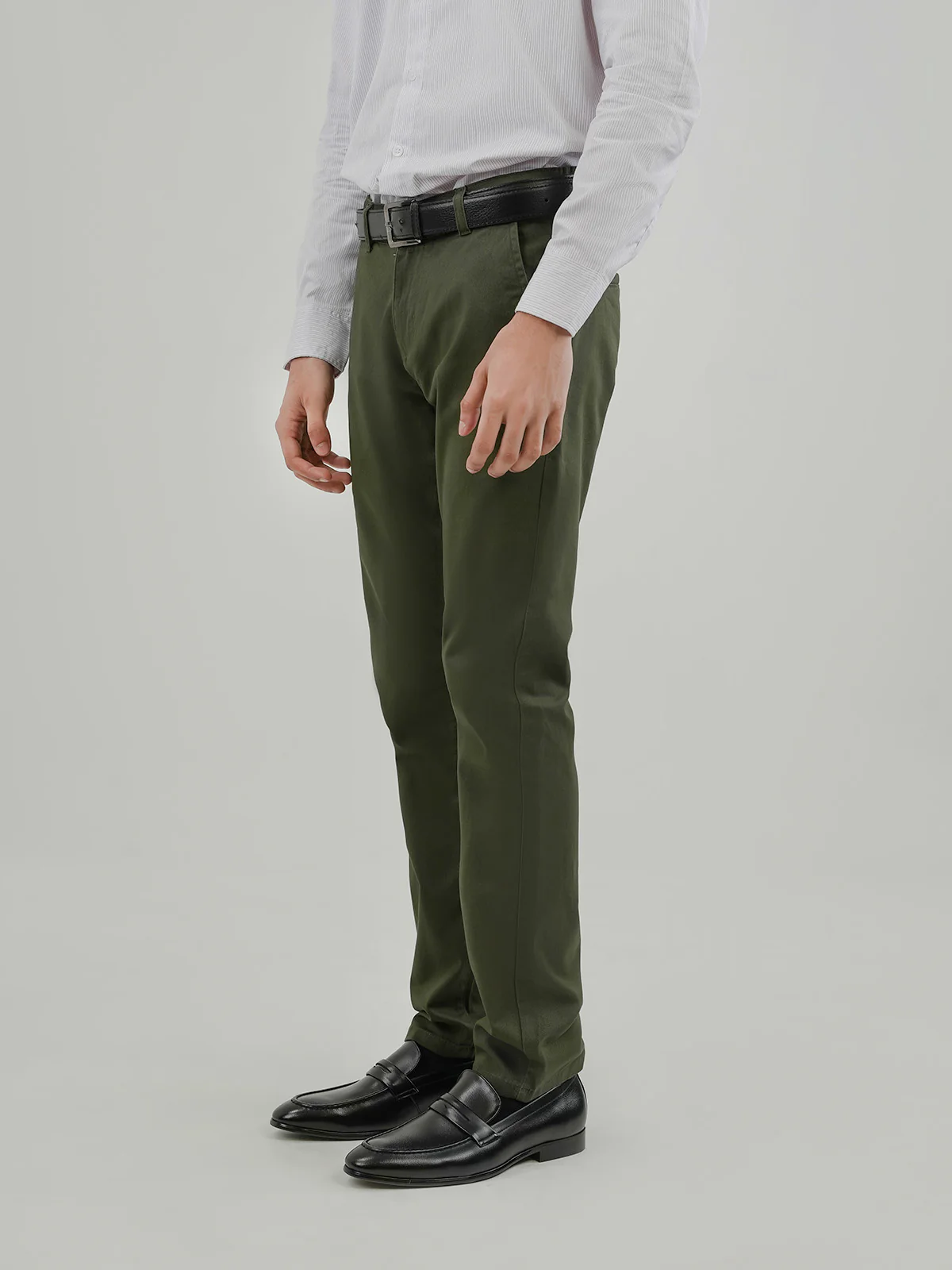 "ANATOLE" Casual Slim Fit Twill Chino - Image 2