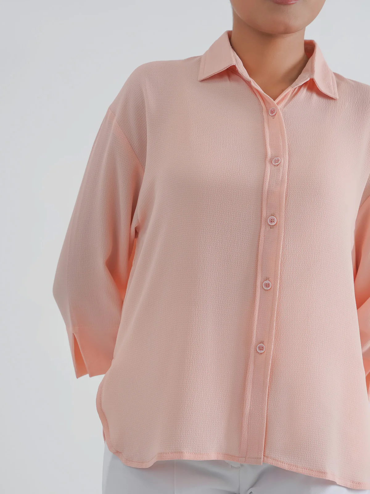 "ANEEZ" Basic Regular Fit Cotton Top - Image 5