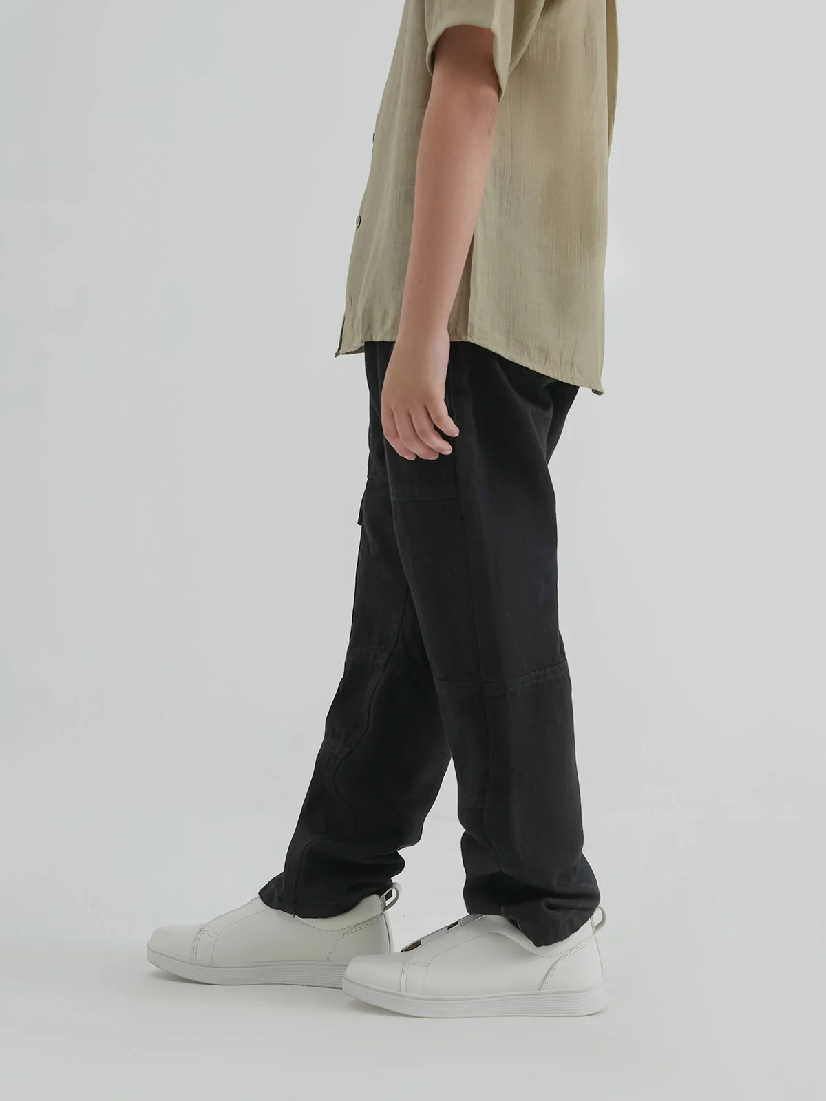 "ANISE" Cargo Fit Denim Pant - Image 3