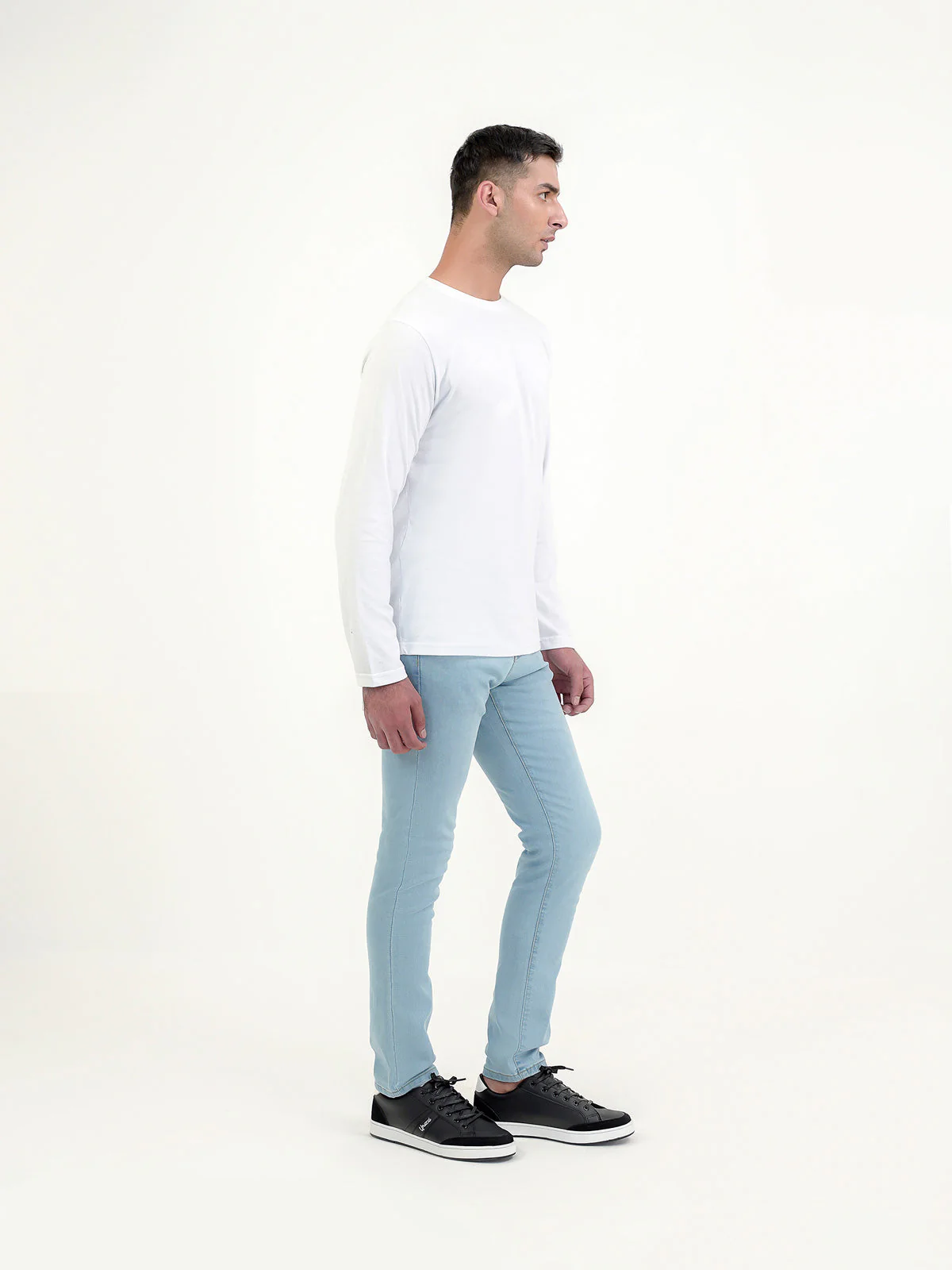 "ARAMIS" Casual Solid Regular T-Shirt - Image 3