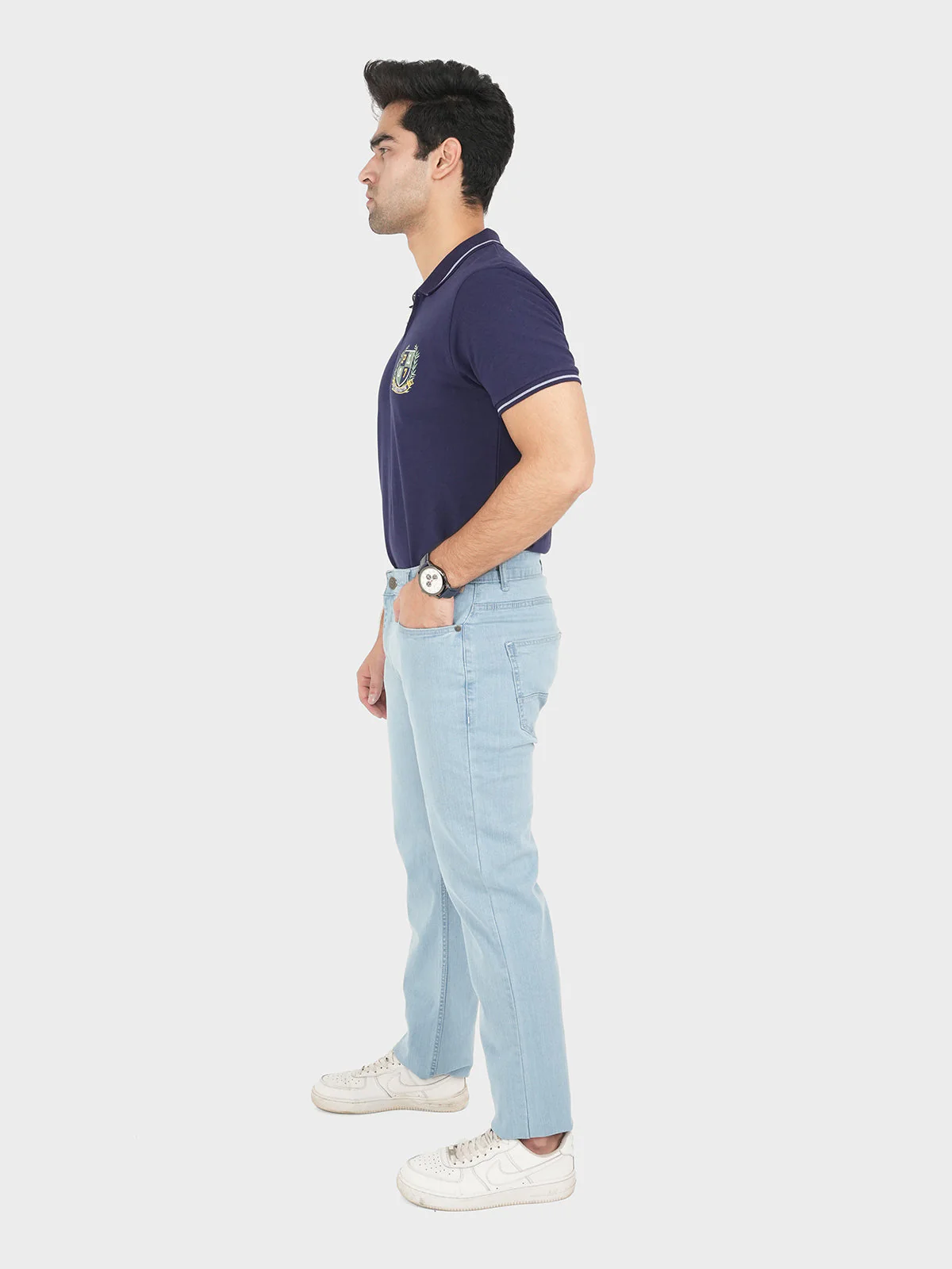 "ARRIGO" Summer Slim Fit Polo Shirt - Image 2