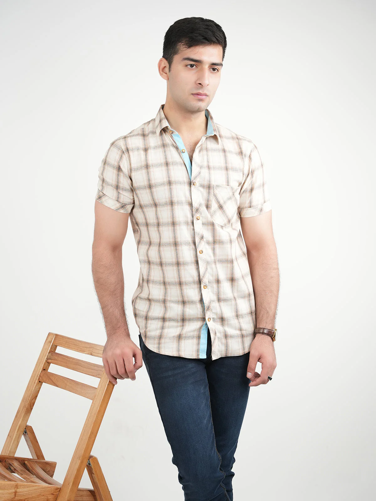 "ARTEMIS" Cotton Soft Casual Shirt - Image 3