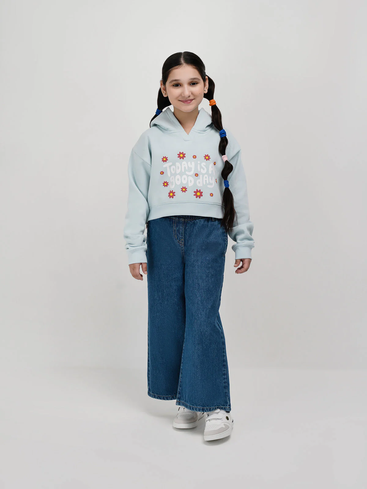 "AZARIA"  Straight Hem Denim Pant