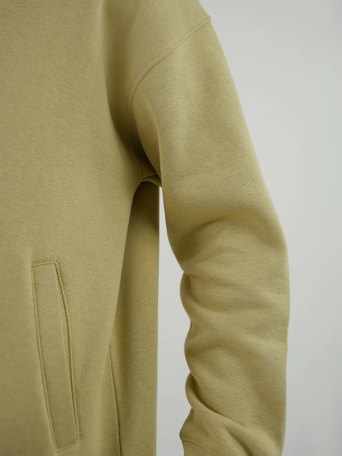 "BAUER" Drop Shoulder Fleece Hoodie - Image 4