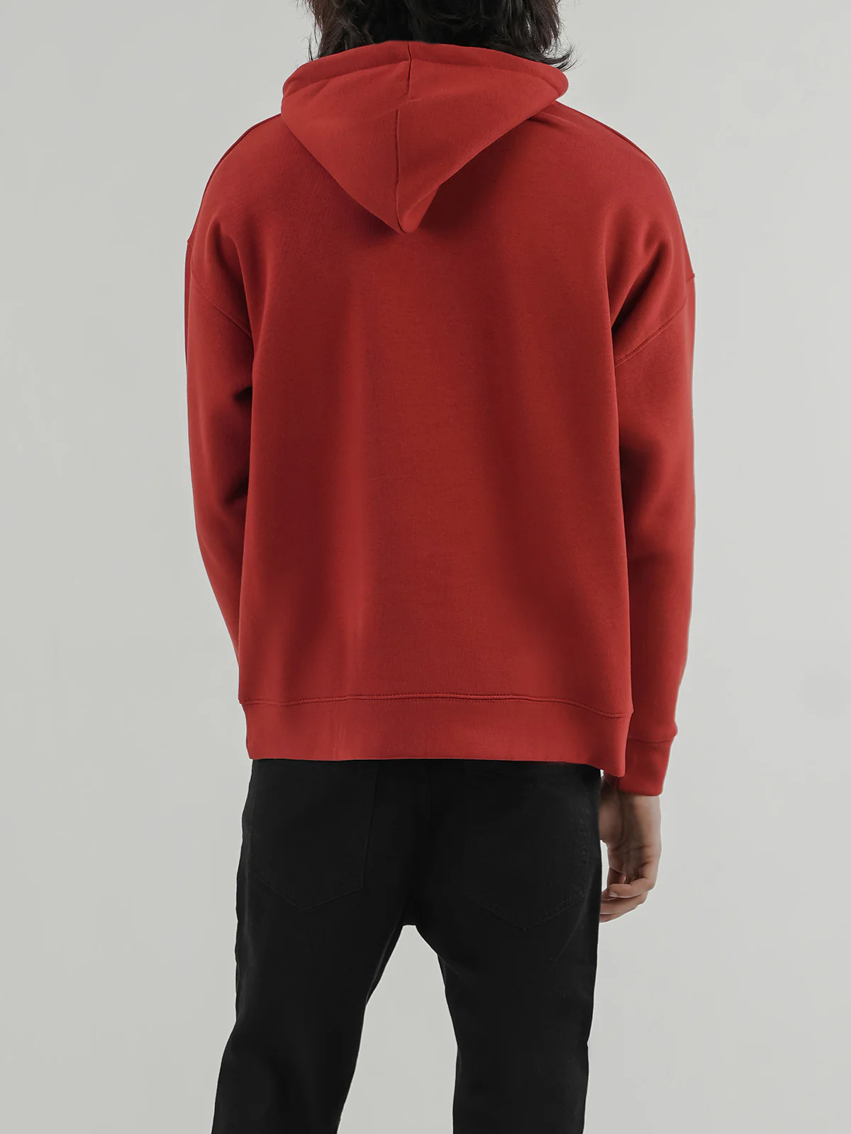 "BAYLOR" Drop Shoulder Fleece Hoodie - Image 7