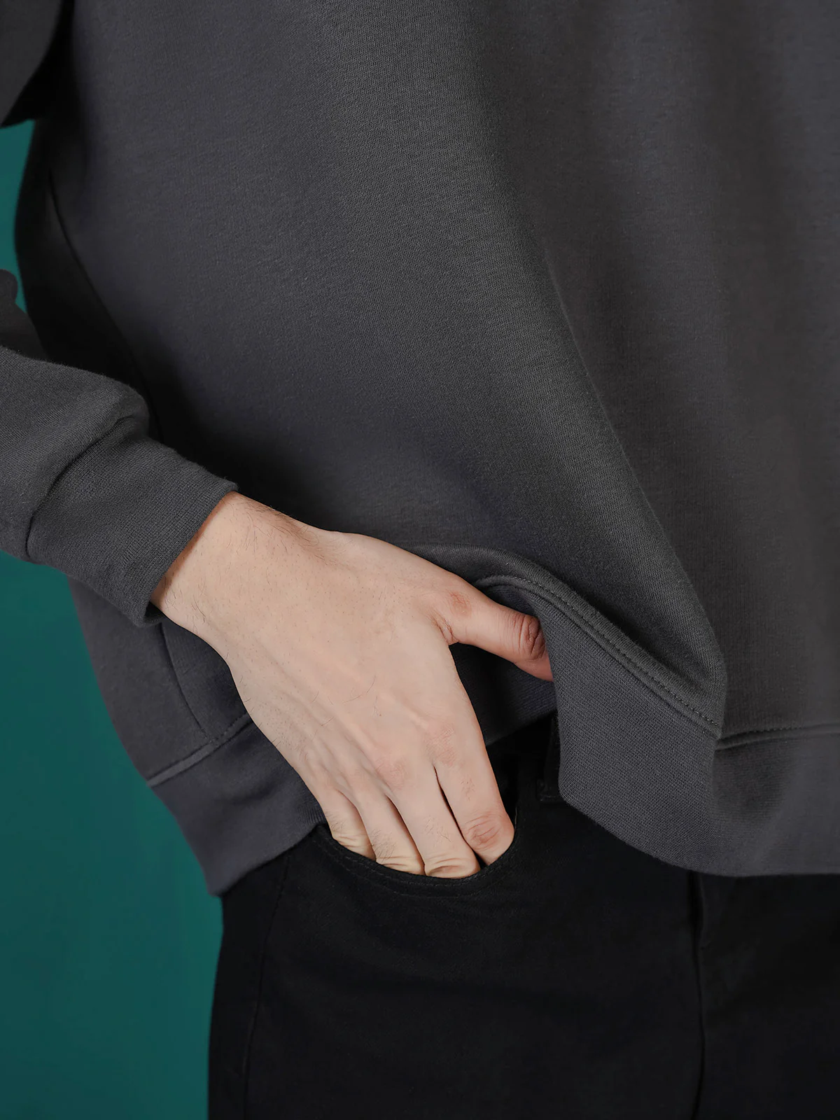 "BONNIE" Casual Graphic Fleece Sweatshirt - Image 5