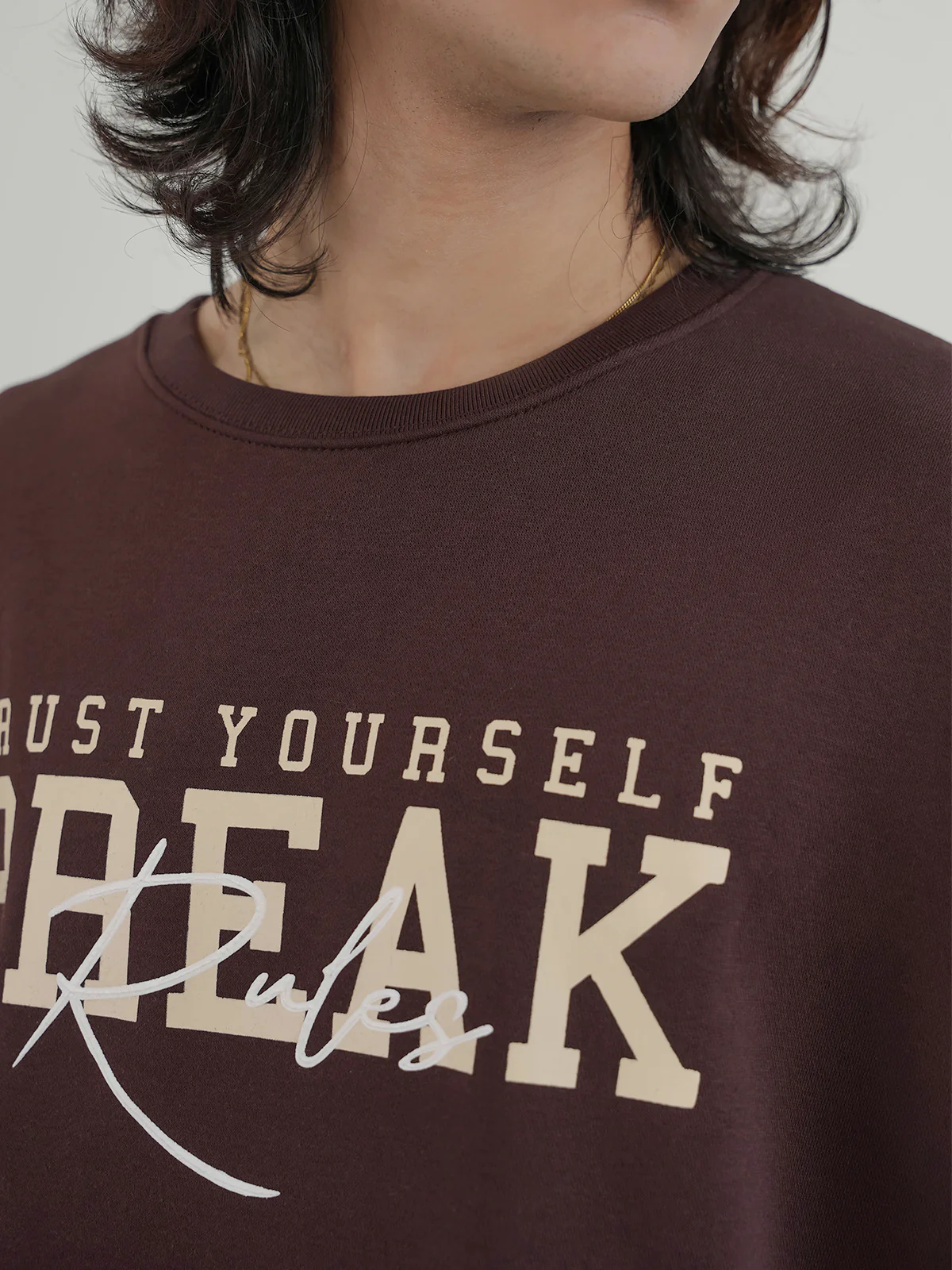 "BONNIE" Casual Graphic Fleece Sweatshirt - Image 4