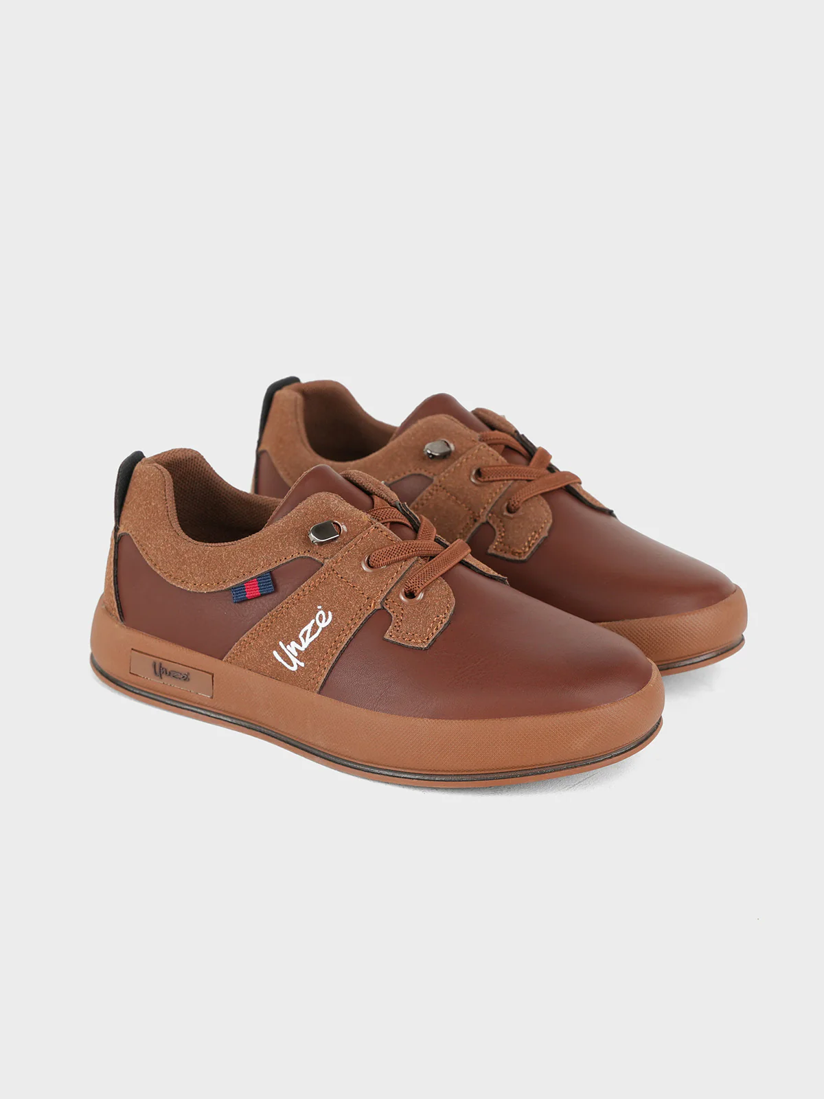 Boys "AMASA" Casual Lace Up Trainers - Image 2