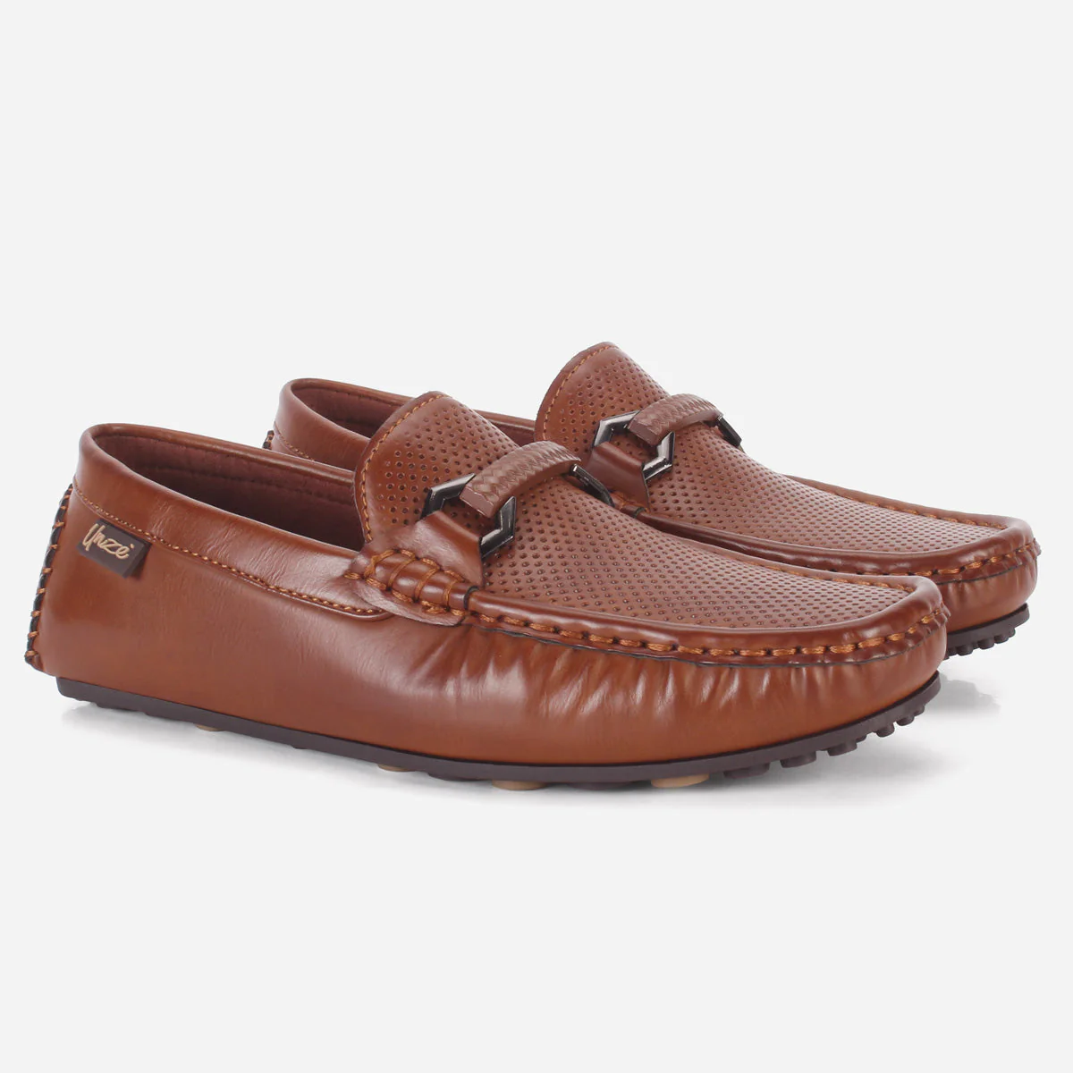 Boys "CASPIAN" Slip On Moccasin Shoes - Image 2