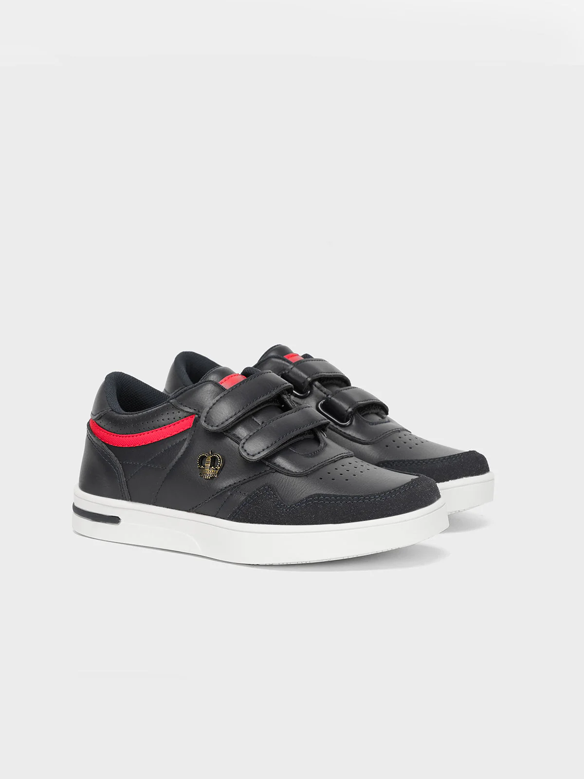 Boys "DRAY" Velcro Closure Comfy Trainers - Image 2