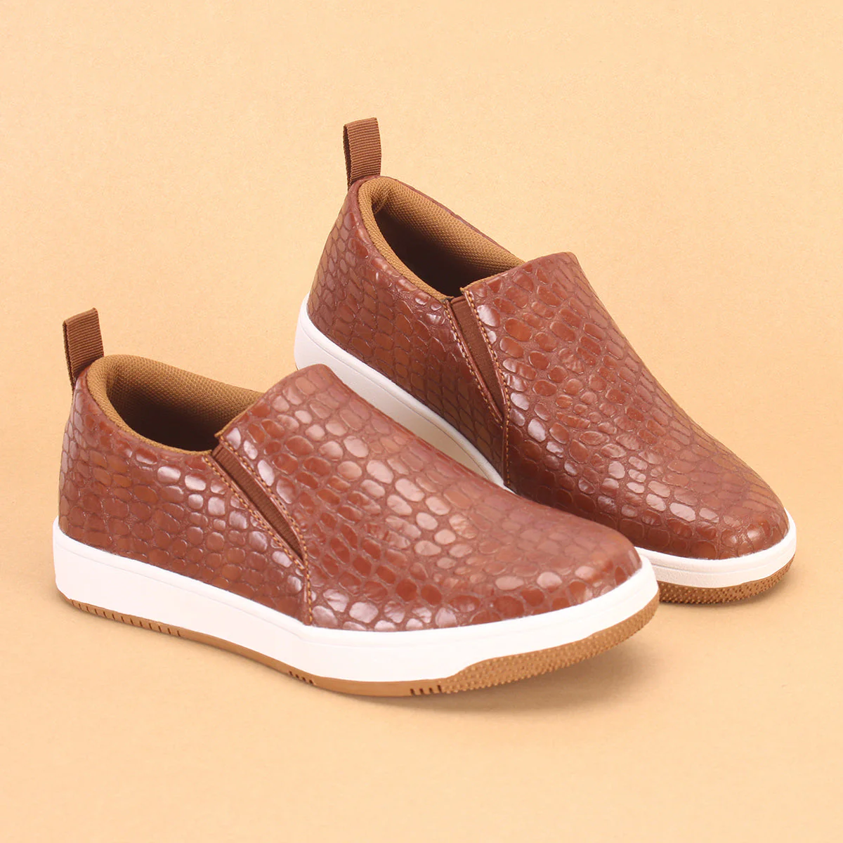 Boys "EULA" Comfy Slide In Trainer Shoes - Image 6