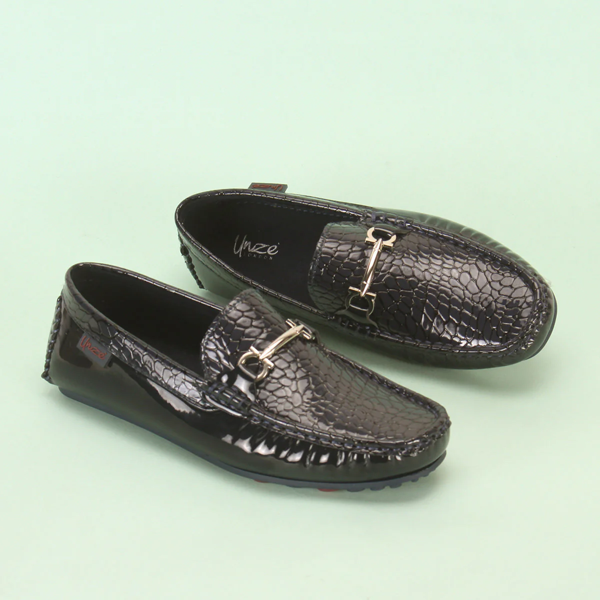 Boys "HUCK" Slip On Moccasin Shoes - Image 6
