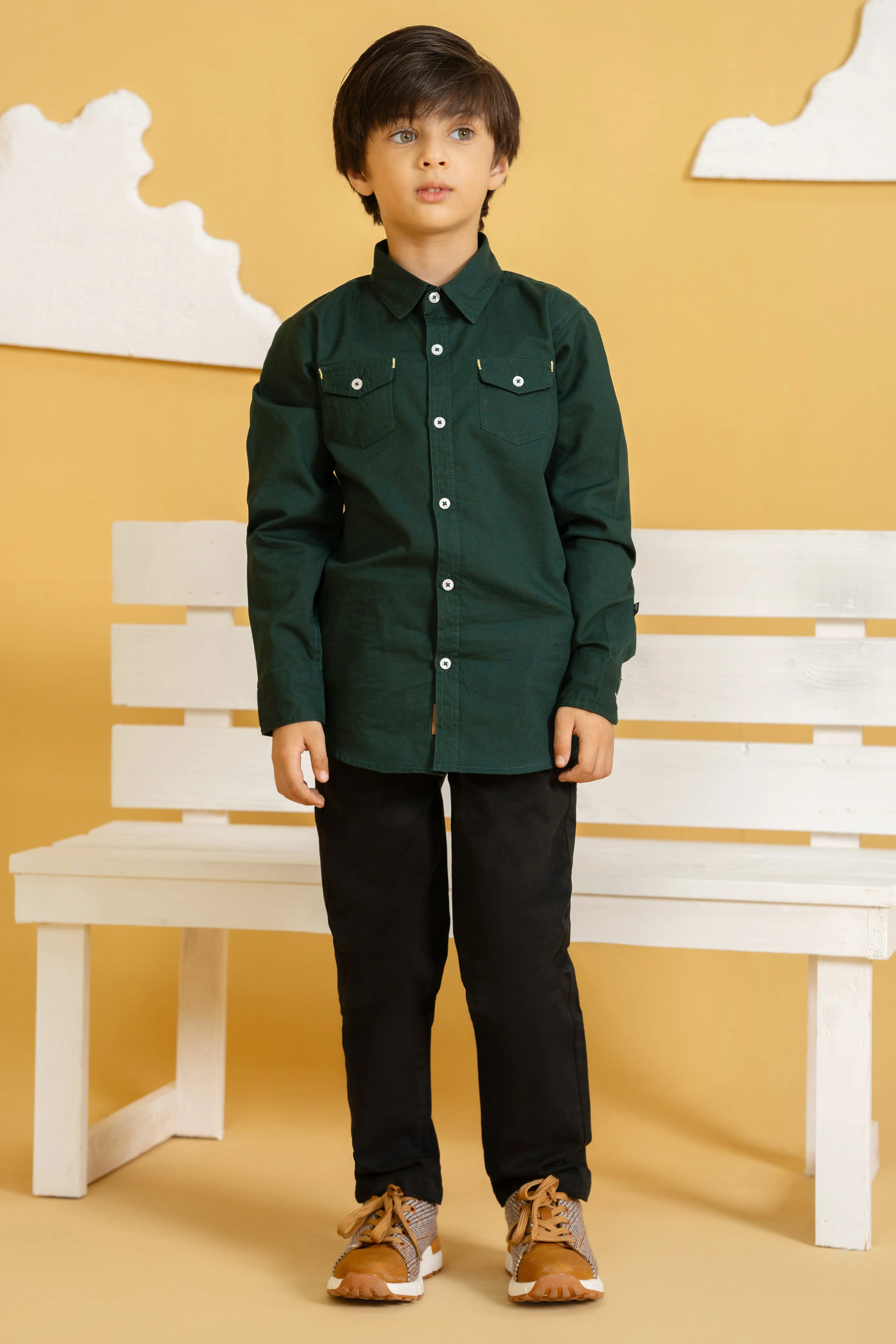 Boys NAJI Cotton Casual Shirt