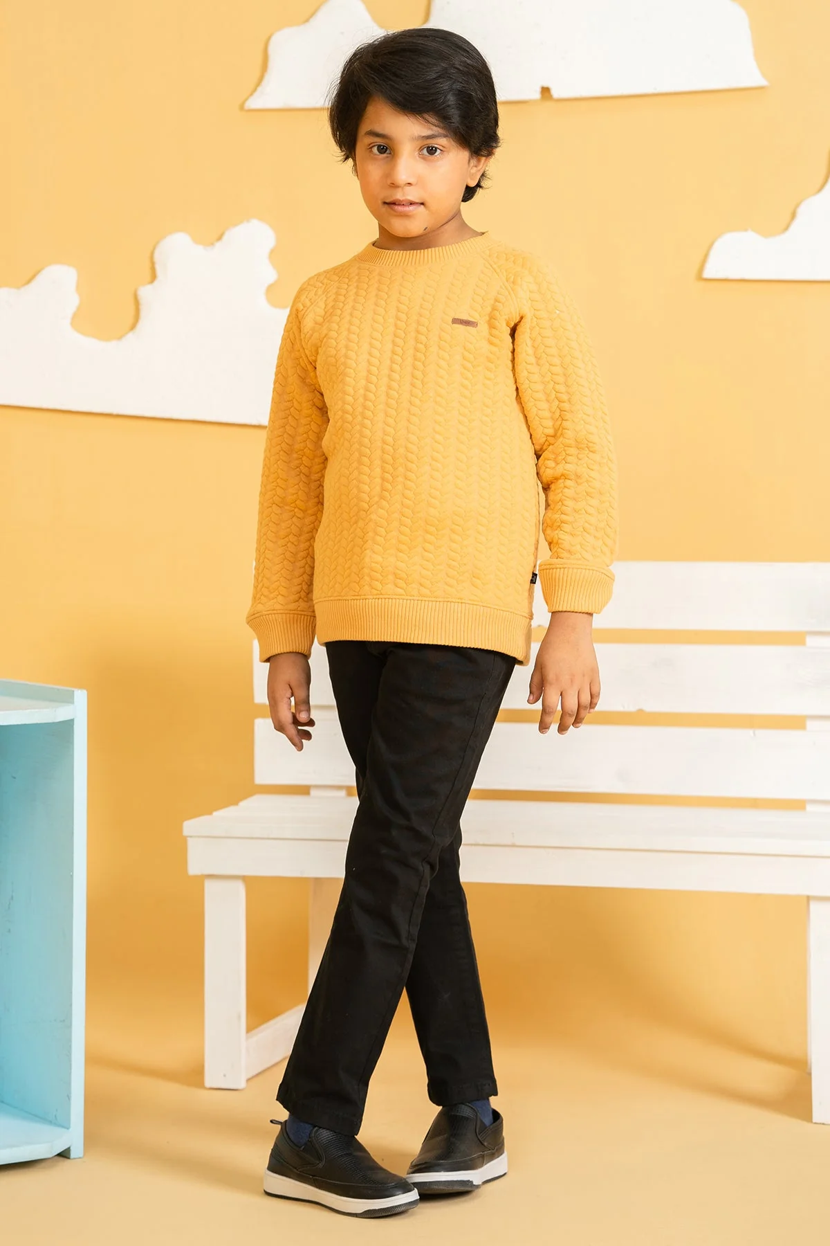 "RAMI" Twill Straight Pant