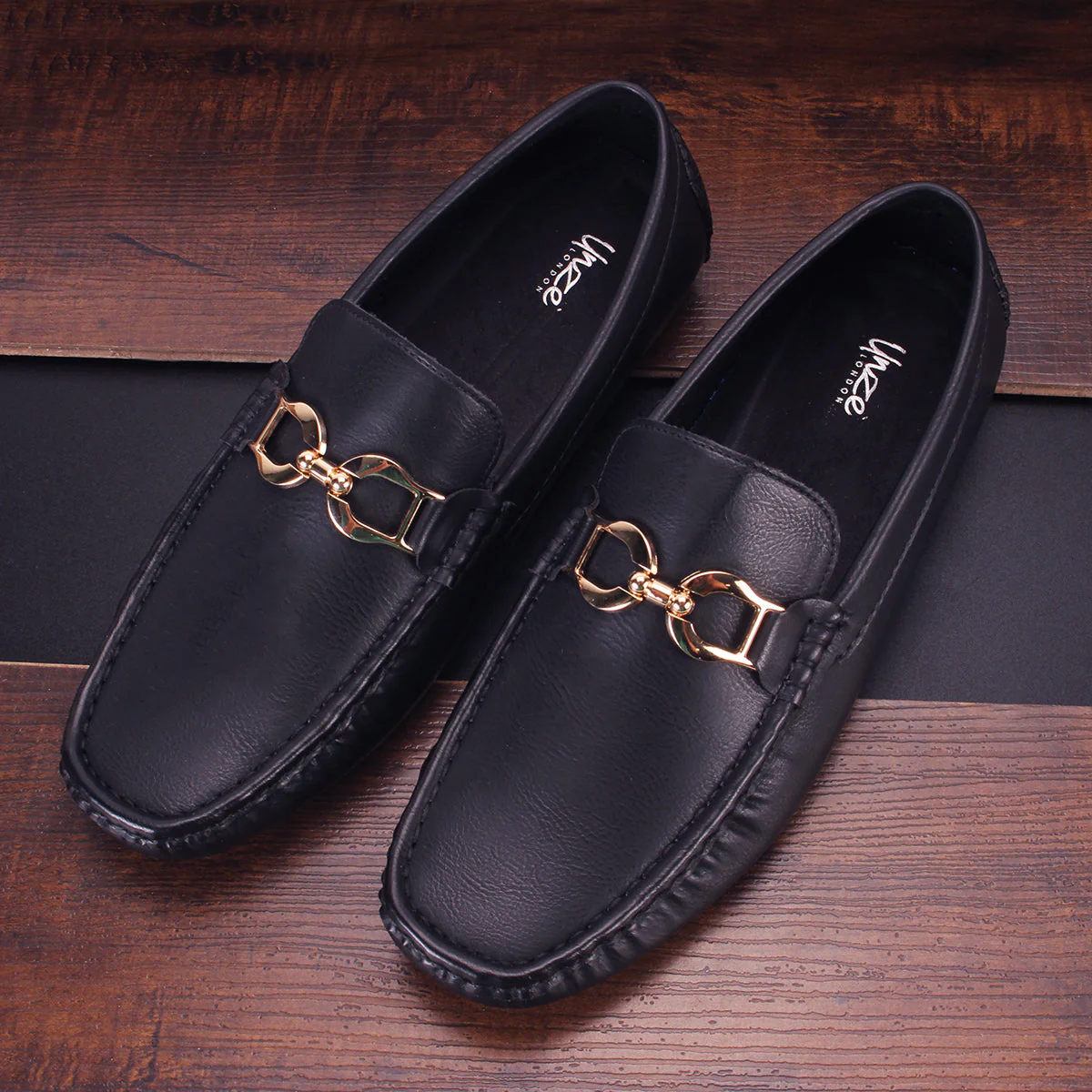 Boys "RIVERS" Slip On Moccasin Shoes - Image 6