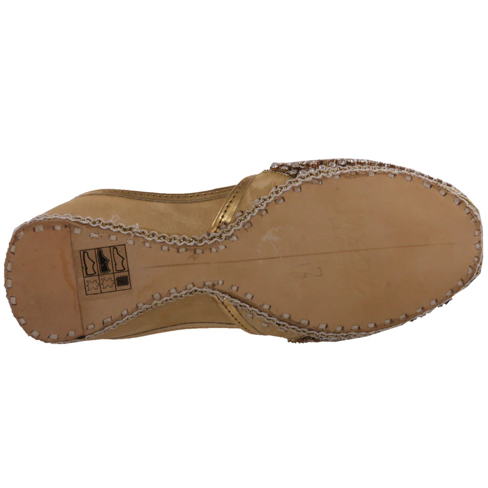 Boys ‘Rogie’ Leather Indian Khussa Shoes - Image 5