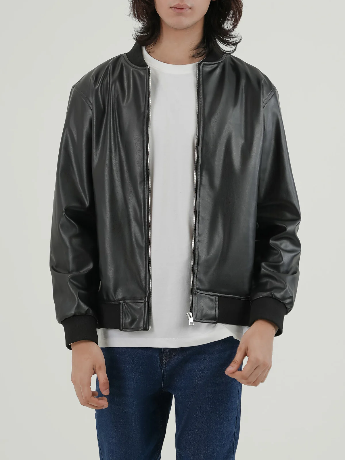 "BRINLY" Casual Regular Fit Bomber Jacket