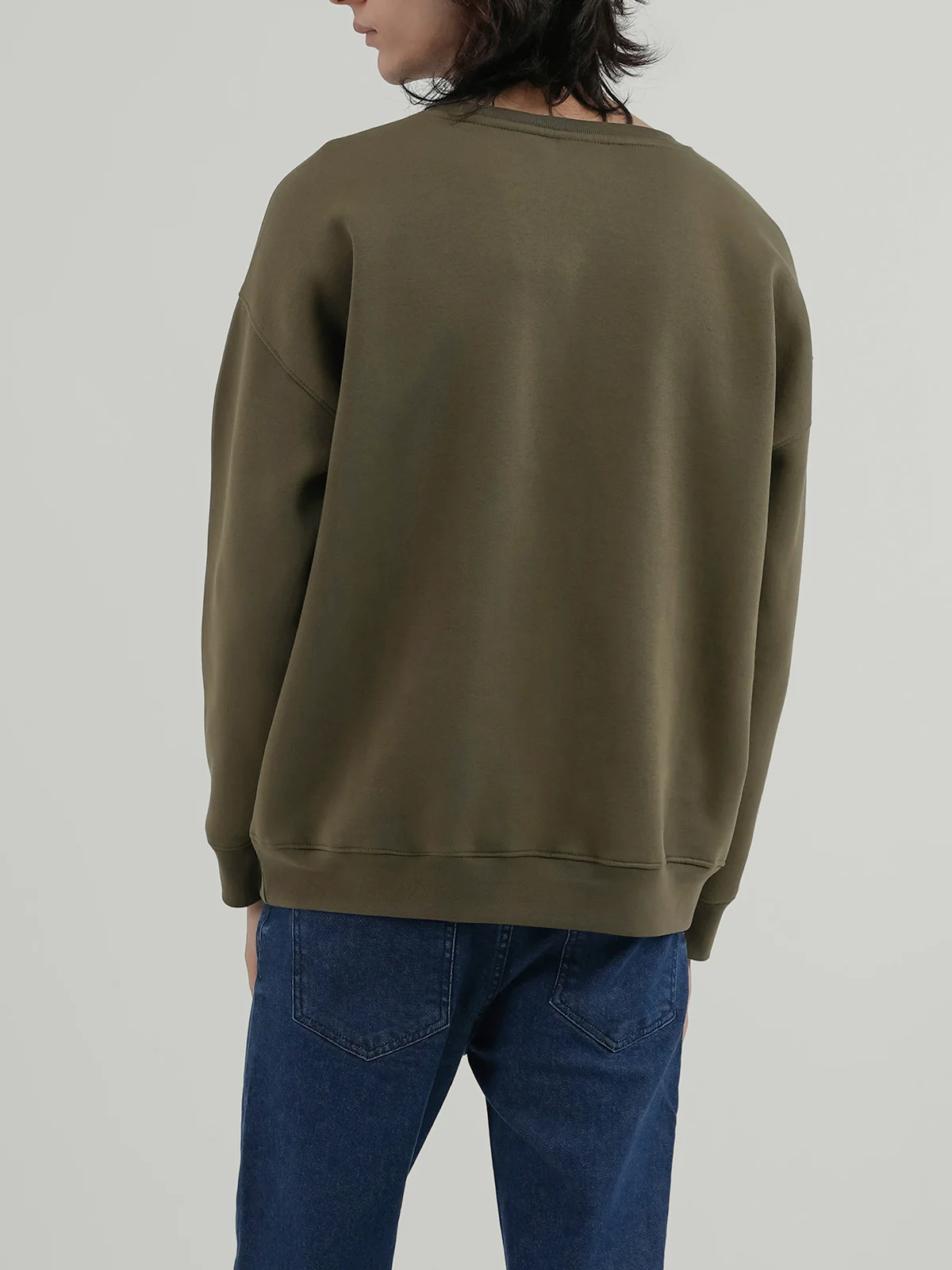 "CARTER" Drop Shoulder Fleece Sweatshirt - Image 6