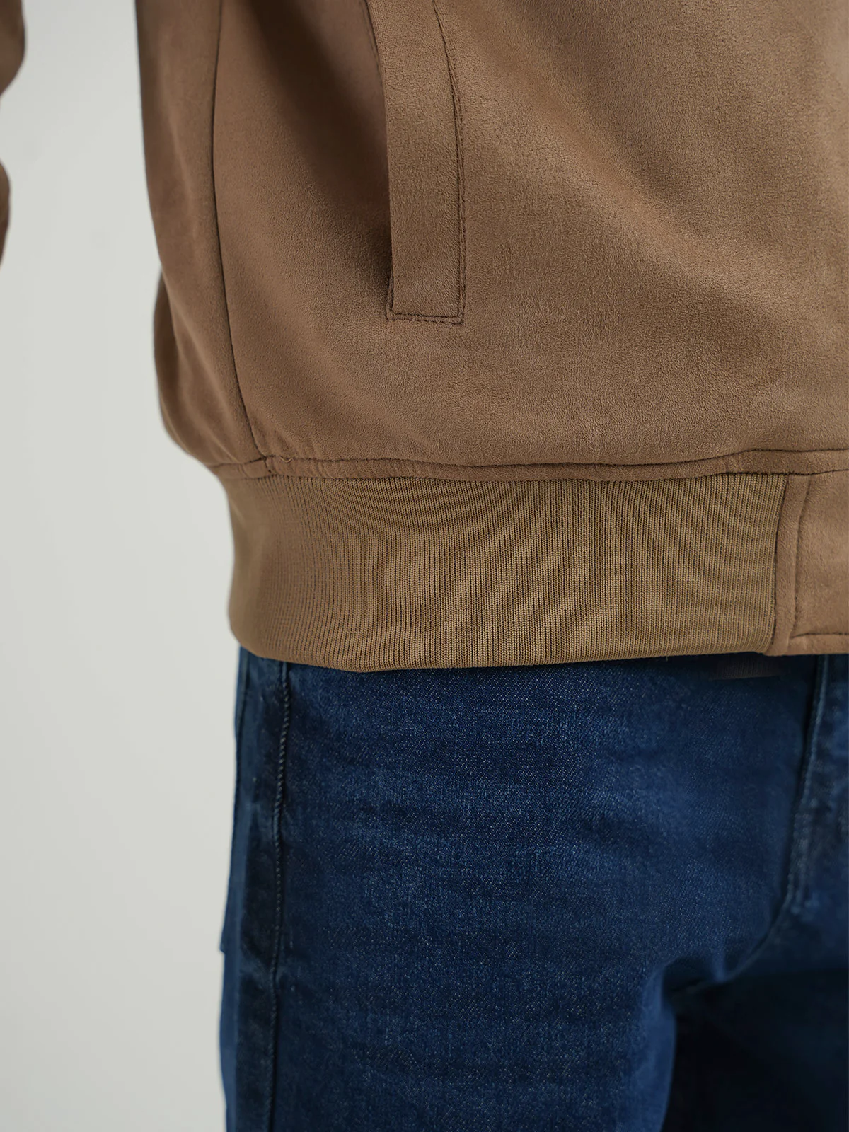 "CASTON" Perfect Regular Fit Suede Jacket - Image 4