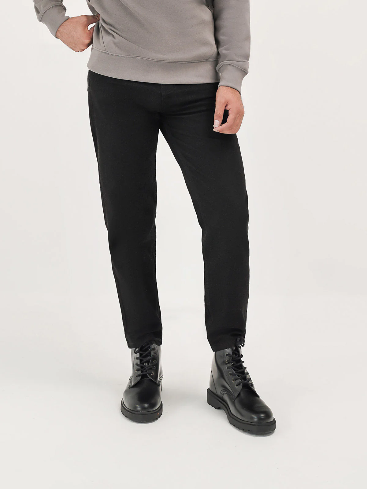 "CERES" Casual Slouchy Fit Denim Pant - Image 2