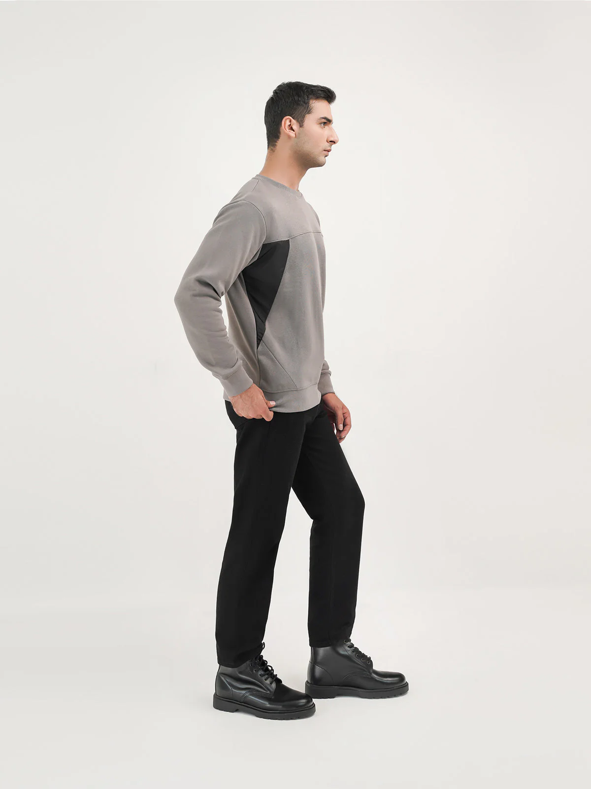 "CERES" Casual Slouchy Fit Denim Pant - Image 3