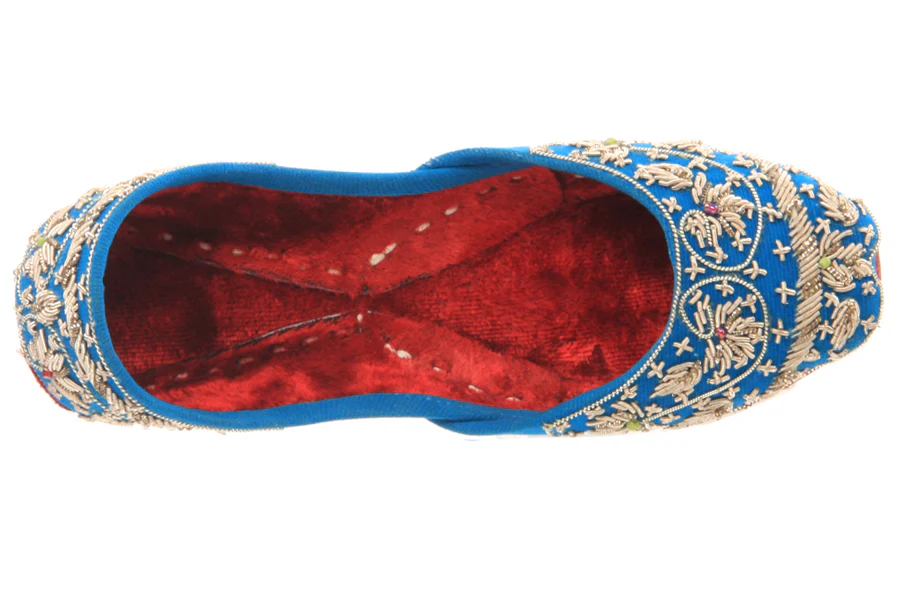 Children 'Sava' Indian Khussa Shoes - Image 4