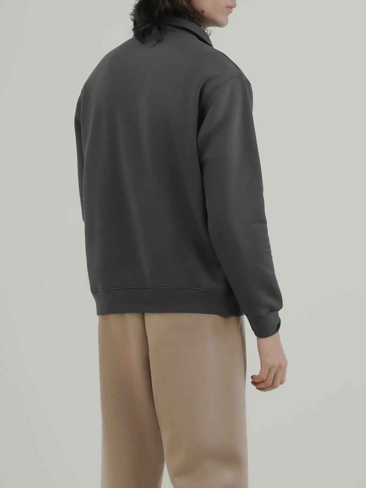 "CITRINE" Regular Fit Fleece Sweatshirt - Image 6