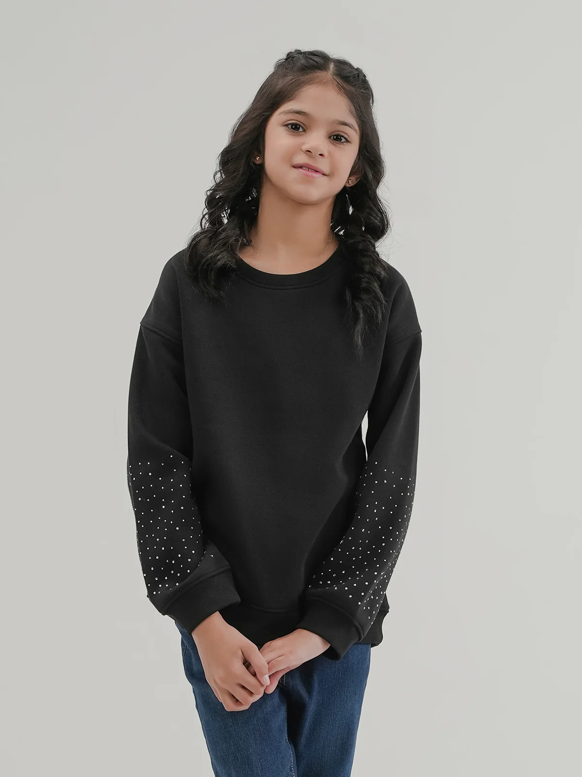 "CYPRIEN" Warm Graphic Fleece Sweatshirt