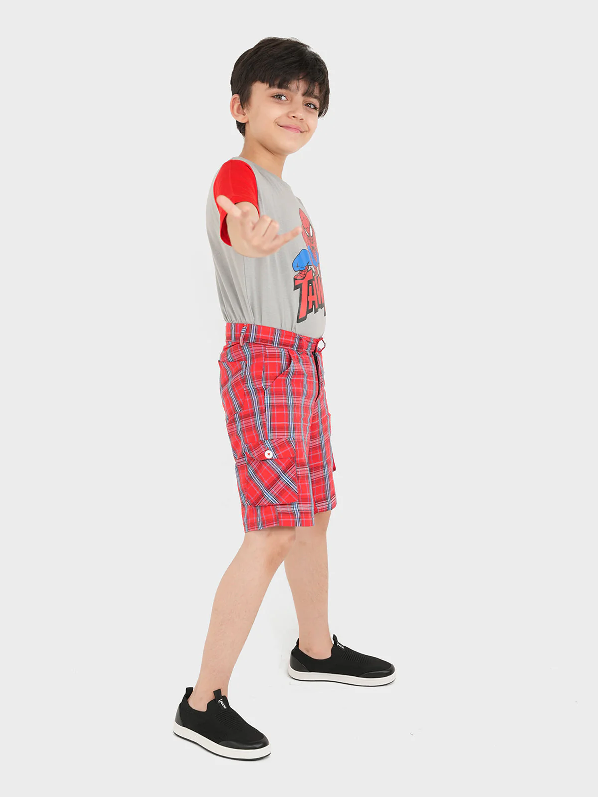 "DARNELL" Casual Checkered Shorts - Image 2