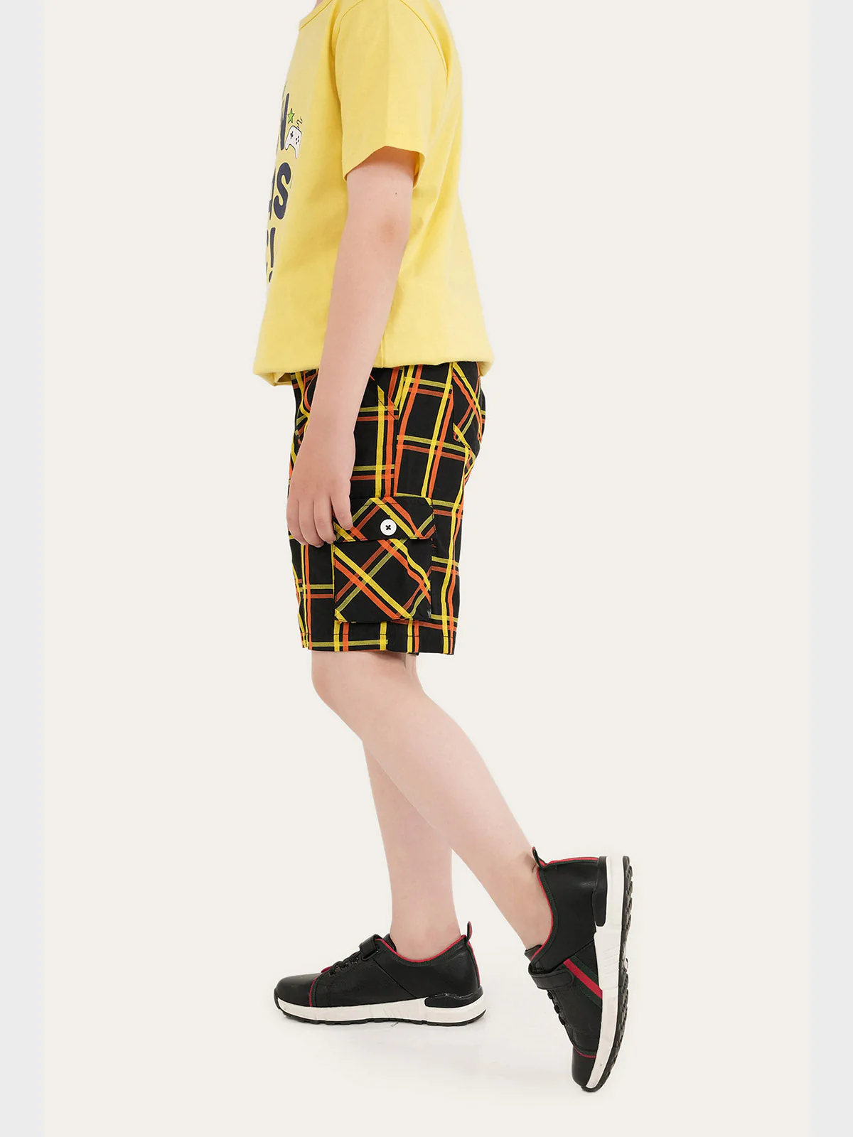 "DARNELL" Casual Checkered Shorts - Image 5