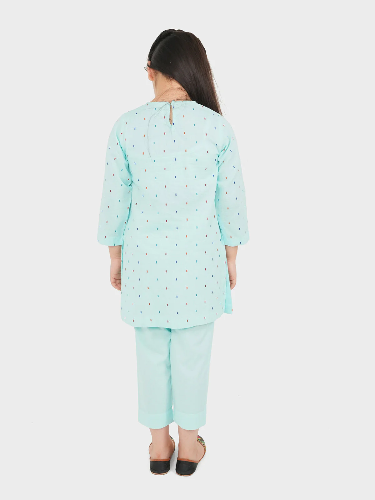 "DEIMOS" Embroidered Co-Ord Set - Image 4