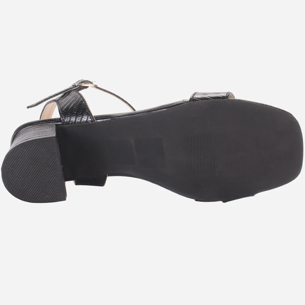 Womens "ZOYIA" Open Toe Block Heeled Sandals - Image 5
