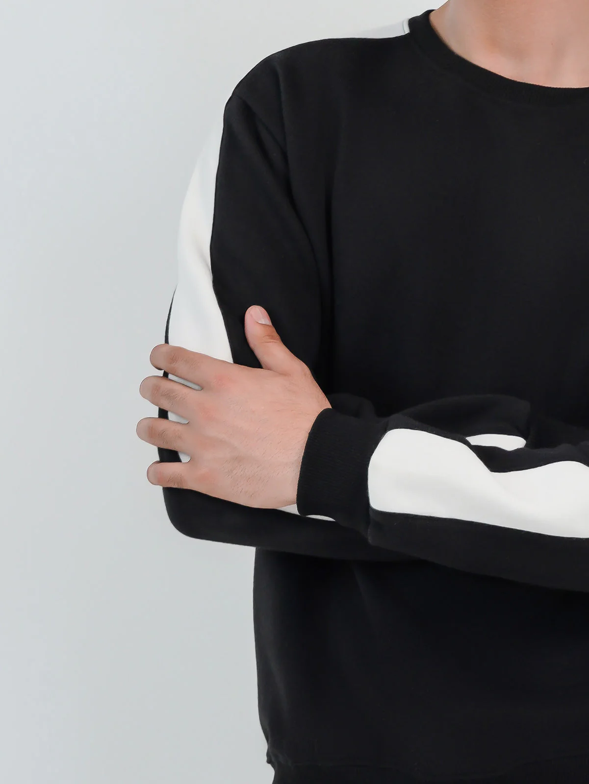 "ELWAY" Casual Cut and Sew Sweatshirt - Image 4