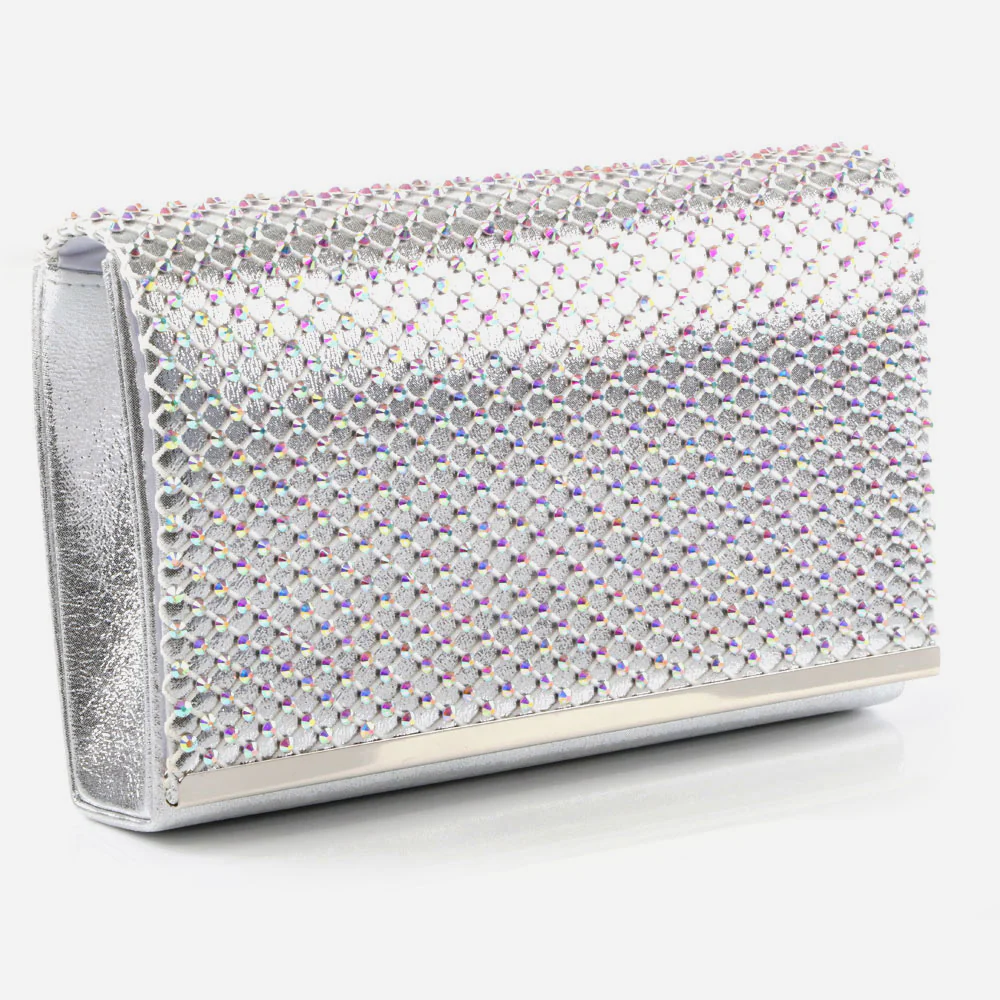 Evening Clutch Bag Wedding Handbag Prom Purse Sparkly Party Bags Diamante Birthday Gifts for Her