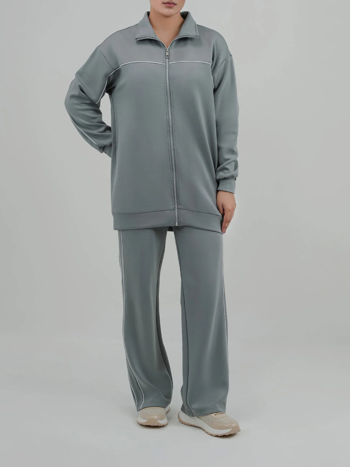 "FAIROZE" Stylish Regular Fit Co-Ord Set