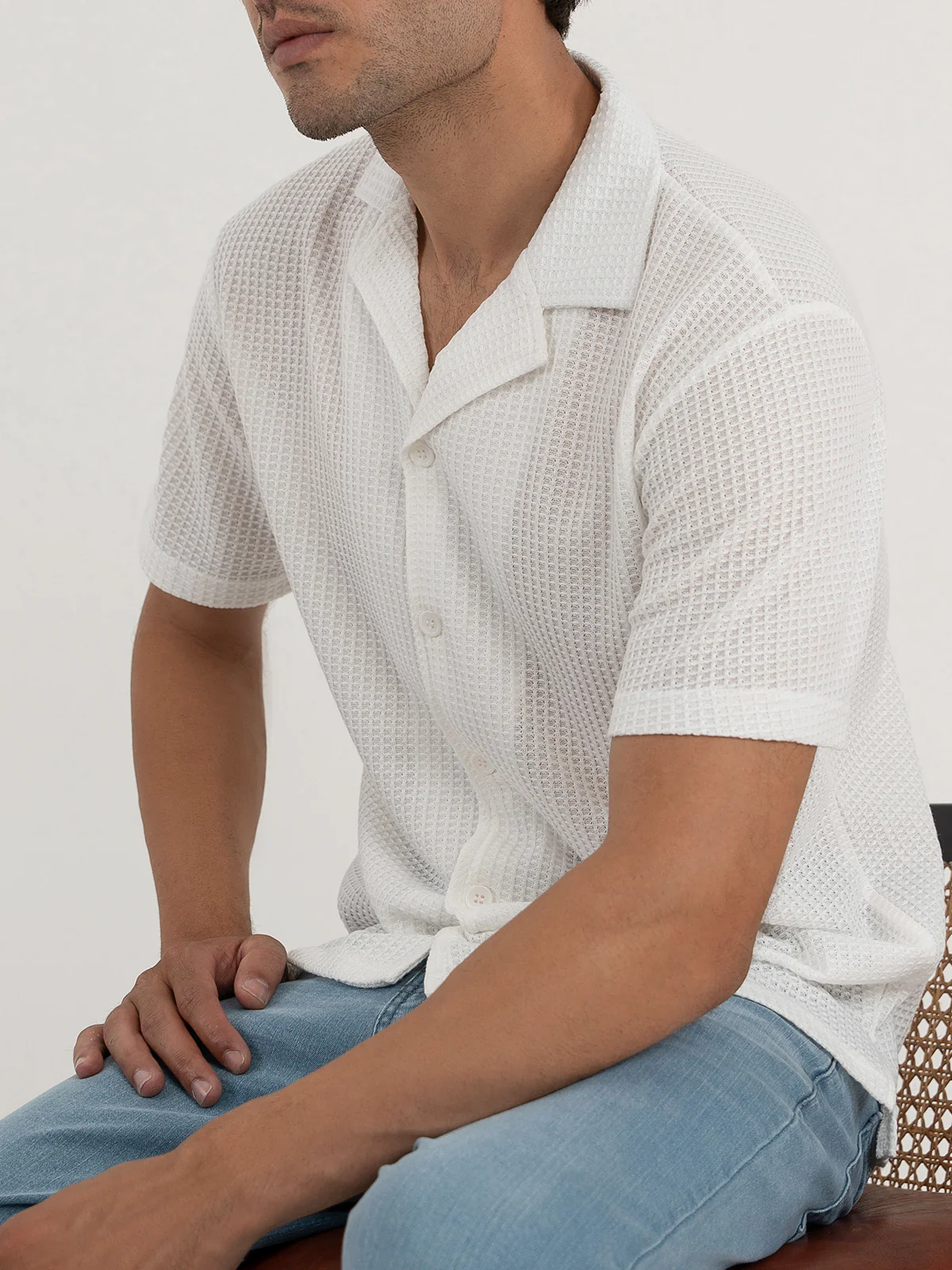 "FAUVE" Lightweight Regular Fit Casual Shirt - Image 6