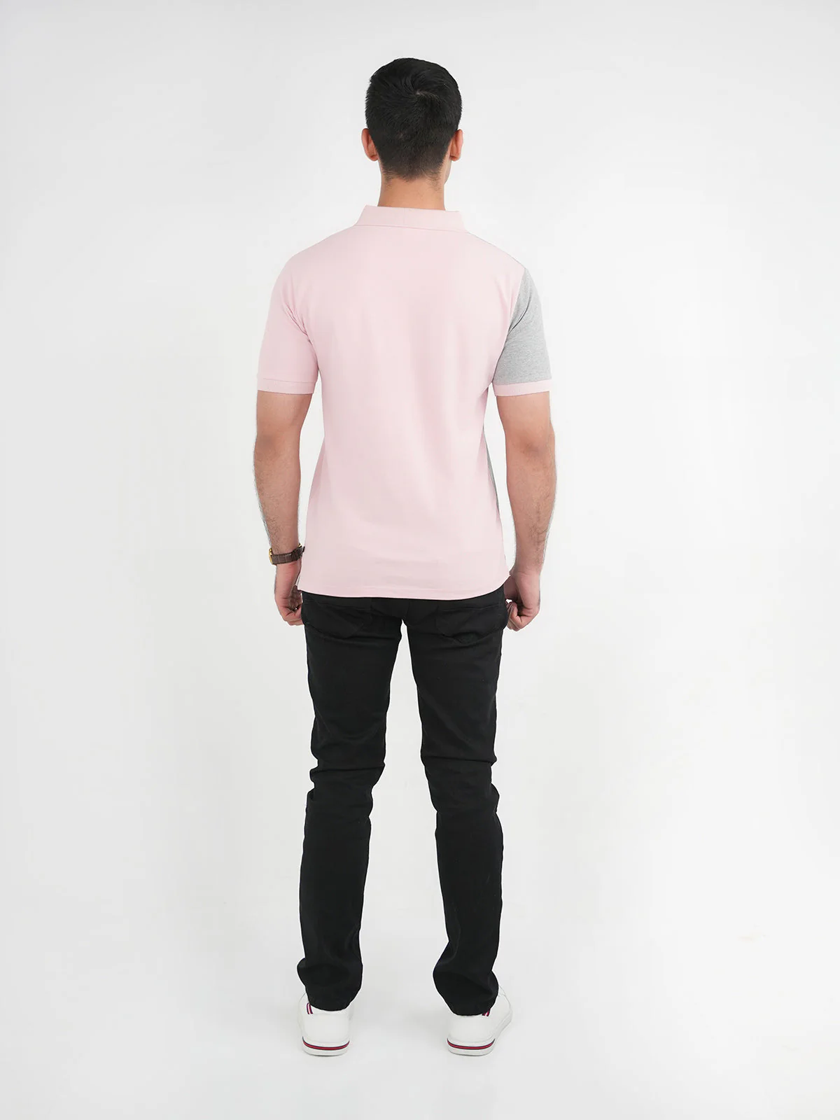 "FIKRI" Cotton Polo Shirt - Image 4