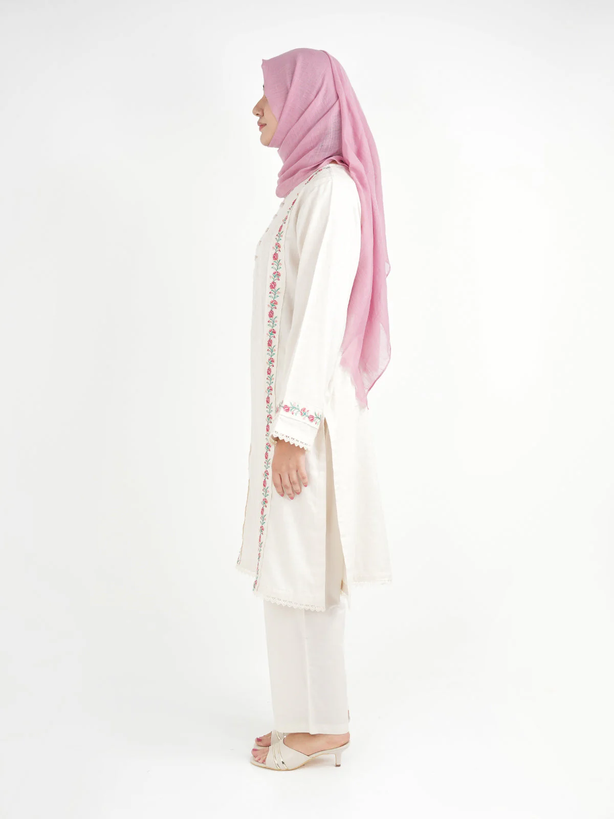 "FUMIKO" Jacquard Two Piece Suit - Image 2
