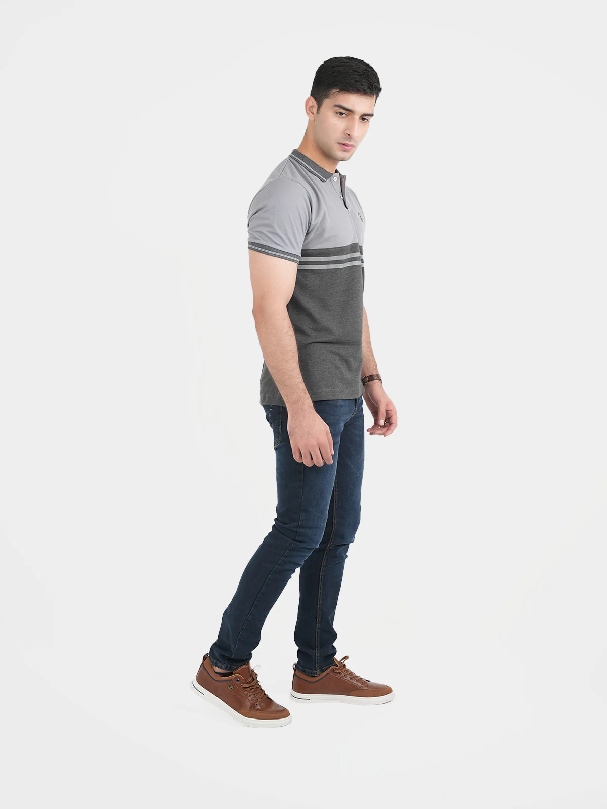 "GHIATH" Casual Slim Fit Polo Shirt - Image 2
