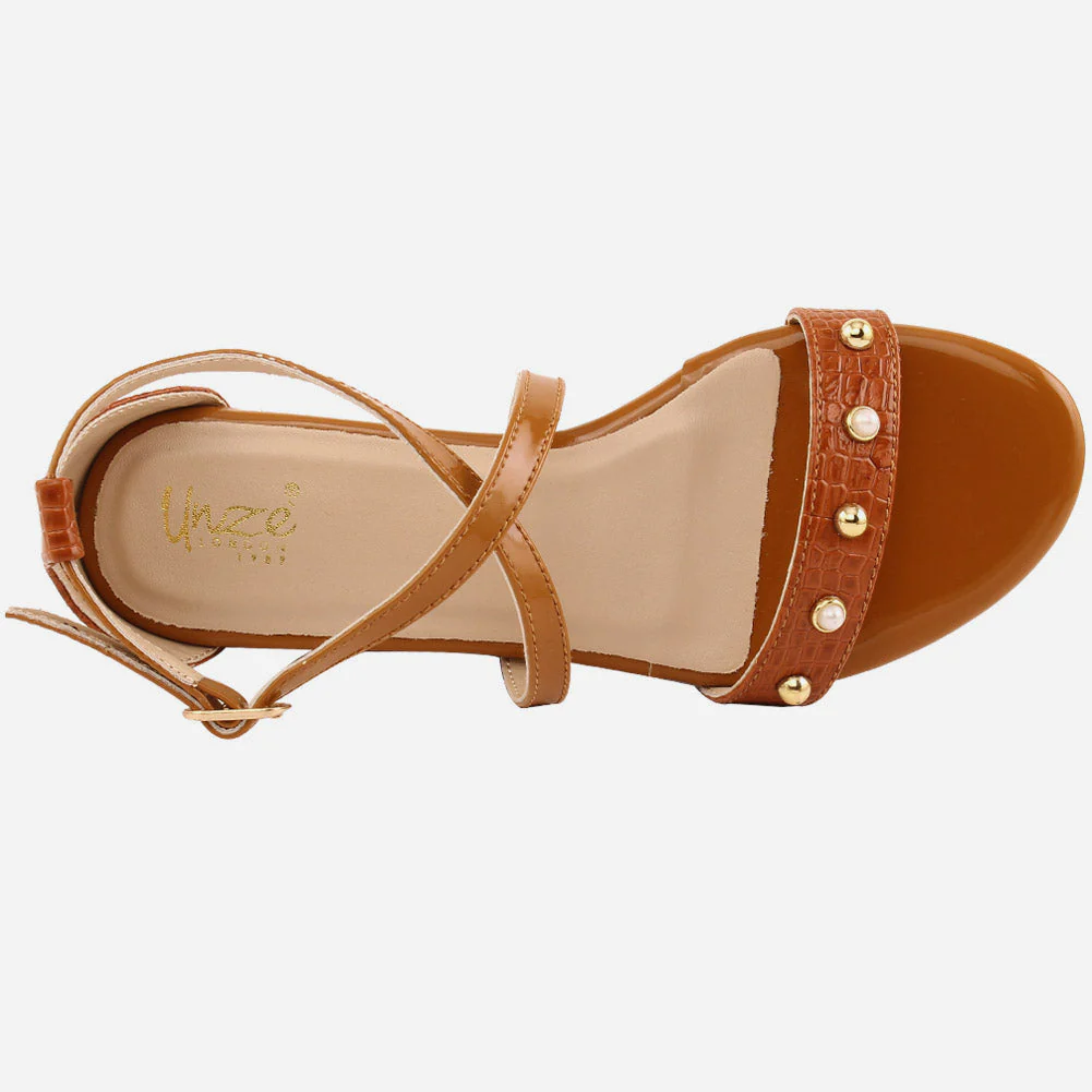 Girl’s "FIONA" Ankle Strap Sandals - Image 4