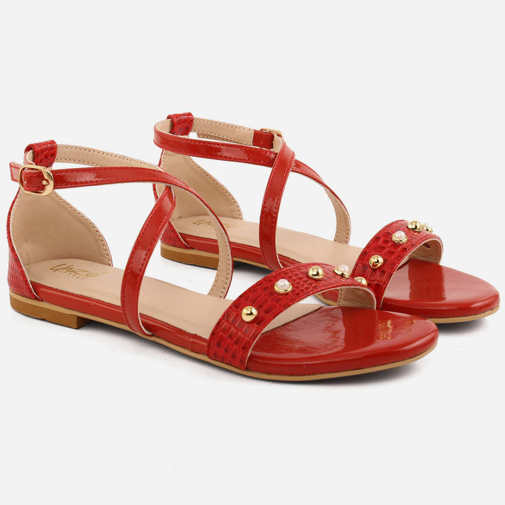 Girl’s "FIONA" Ankle Strap Sandals - Image 2