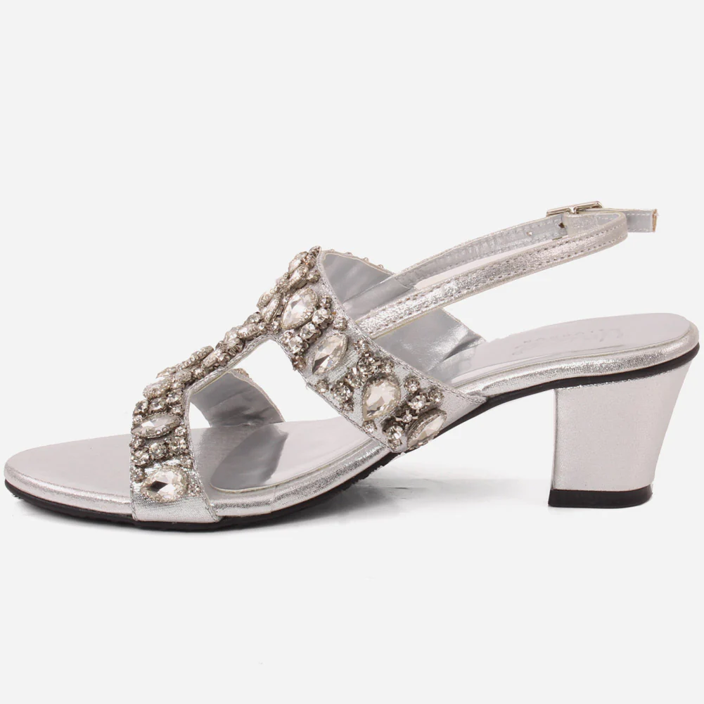 Girls "ARNA" Embellished Wedding Sandals - Image 3