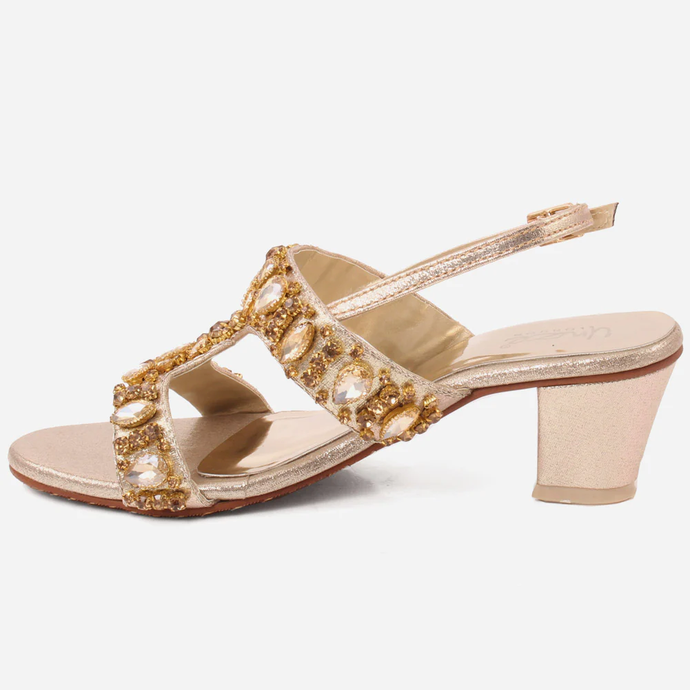 Girls "ARNA" Embellished Wedding Sandals - Image 3