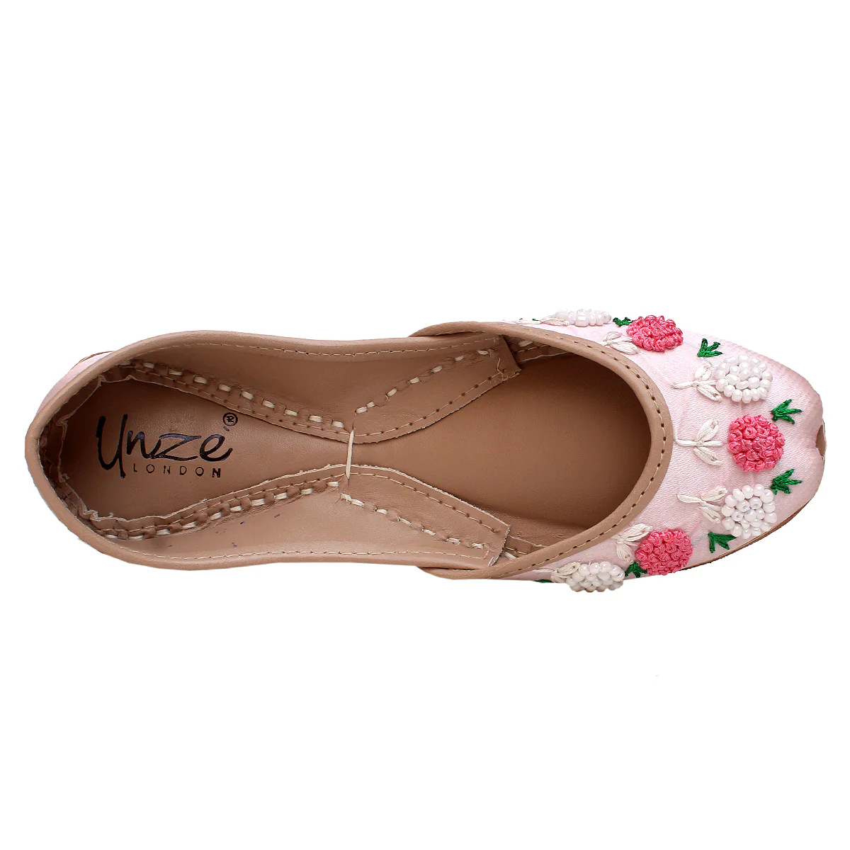 Girls "BRONTR" Fancy Leather Khussa - Image 4