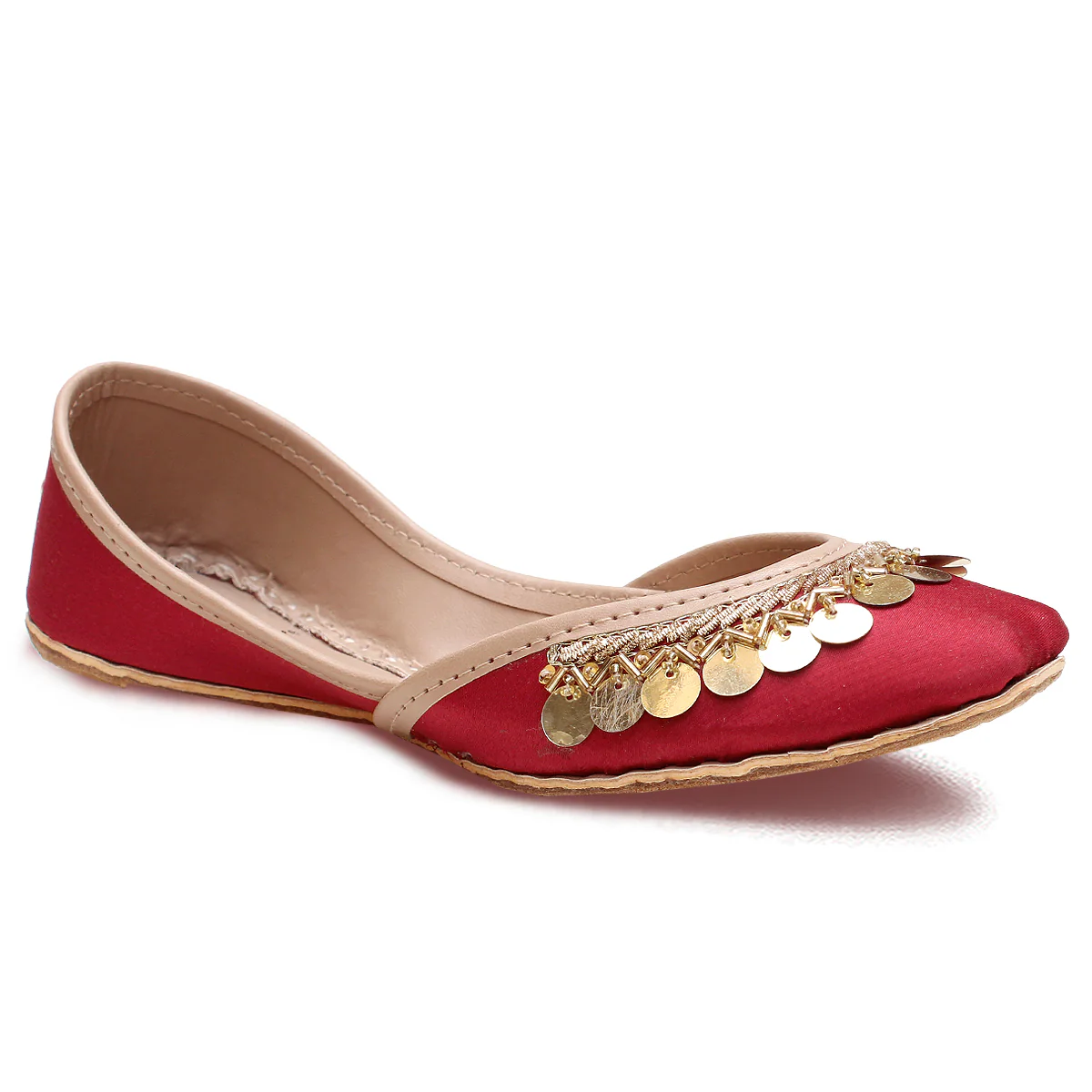 Girls "CALIOPE" Trendy Leather Khussa