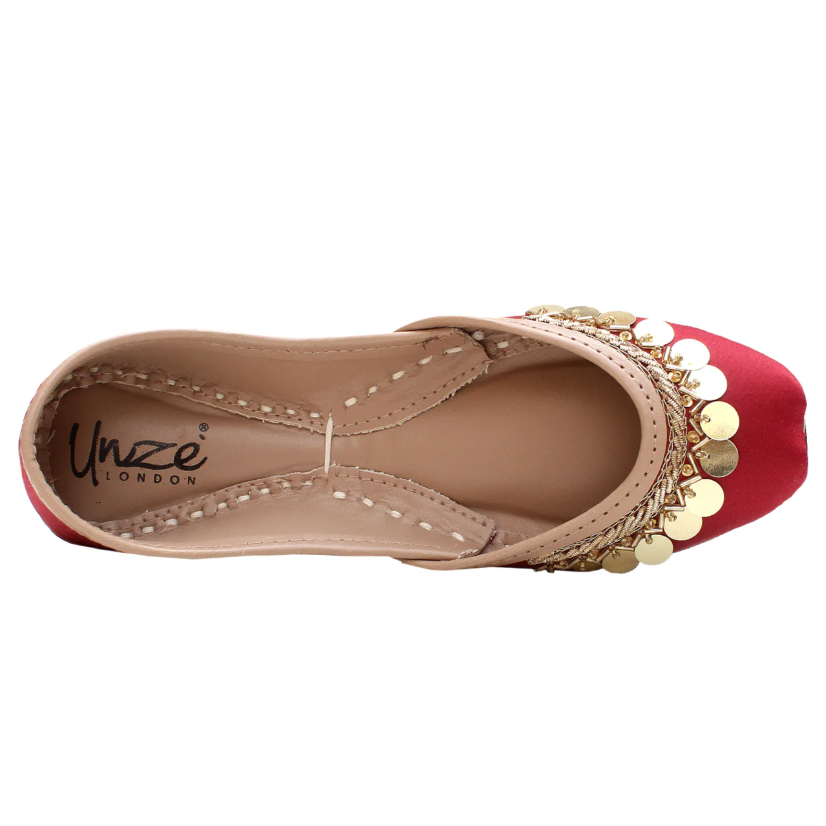 Girls "CALIOPE" Trendy Leather Khussa - Image 4