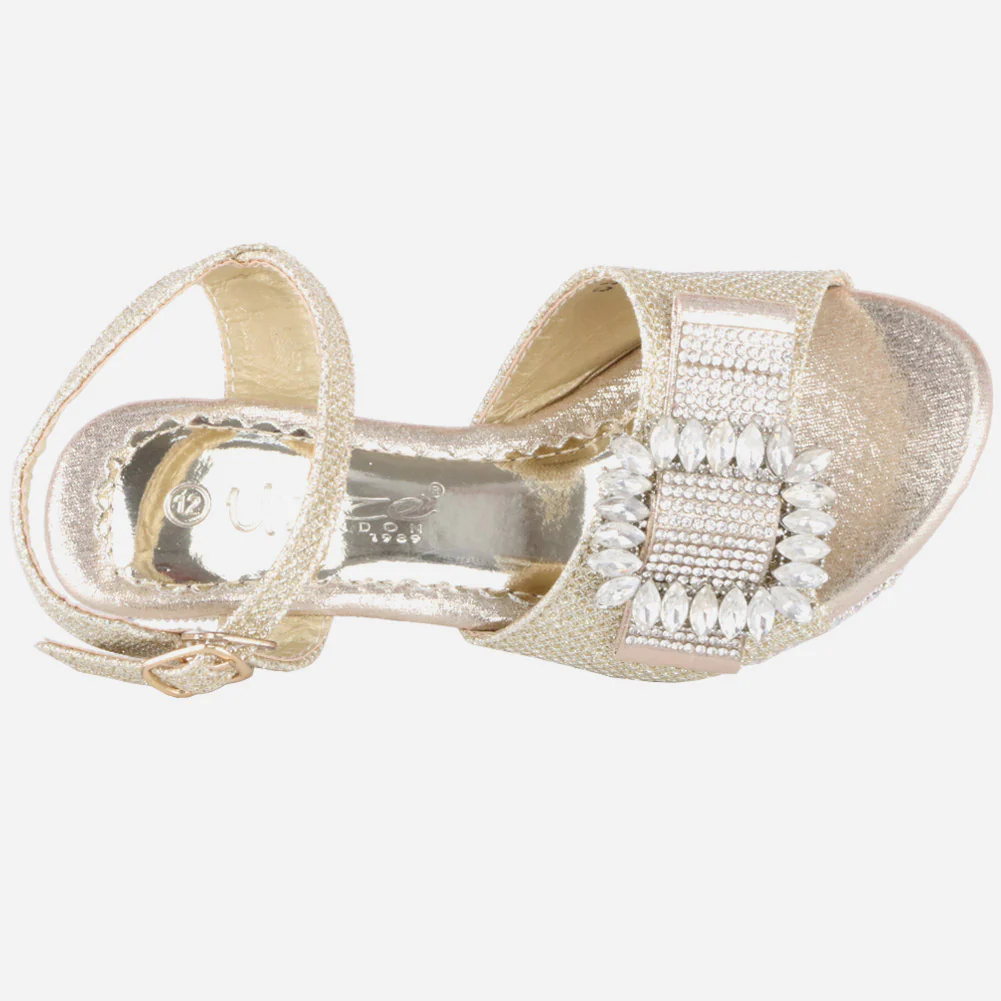 Girls "EMERSON" Heel Sandals - Image 4